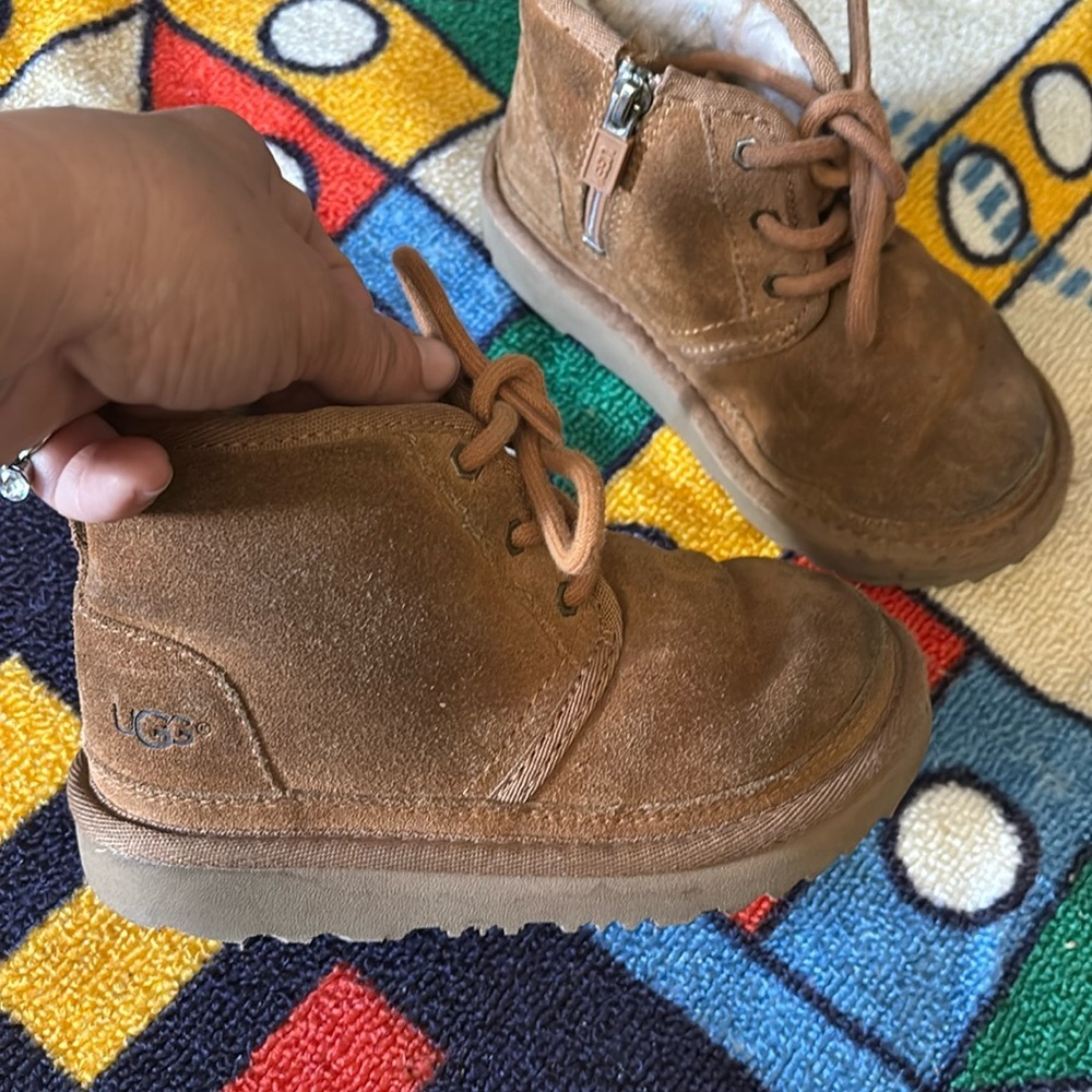 UGG NEUMEL II chukka boots toddler size 10